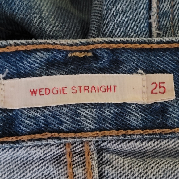 LEVIS WEDGIE STRAIGHT JEANS - Picture 7 of 7
